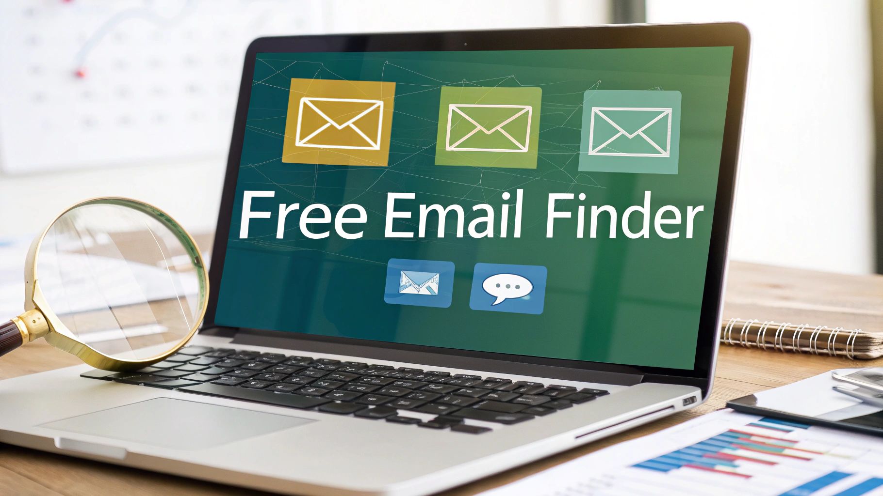 Your Practical Guide to a Free Email Finder Tool